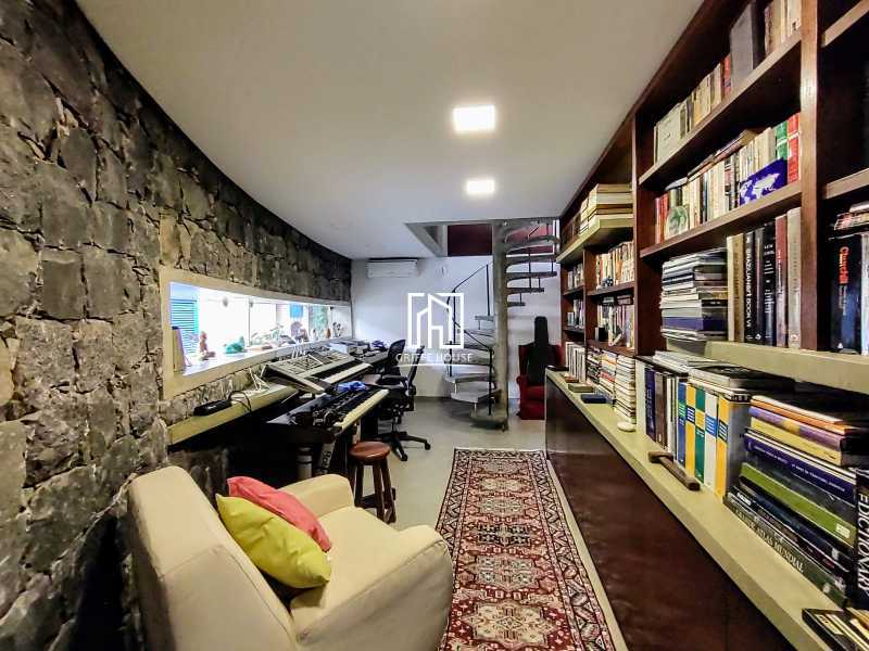 Escritório - Casa em Condomínio 4 quartos à venda Rio de Janeiro,RJ - R$ 3.990.000 - GHCN40070 - 17