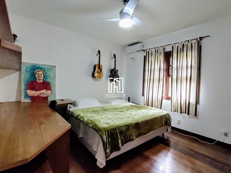 Quarto 1 - Casa em Condomínio 5 quartos à venda Rio de Janeiro,RJ - R$ 2.500.000 - GHCN50080 - 18