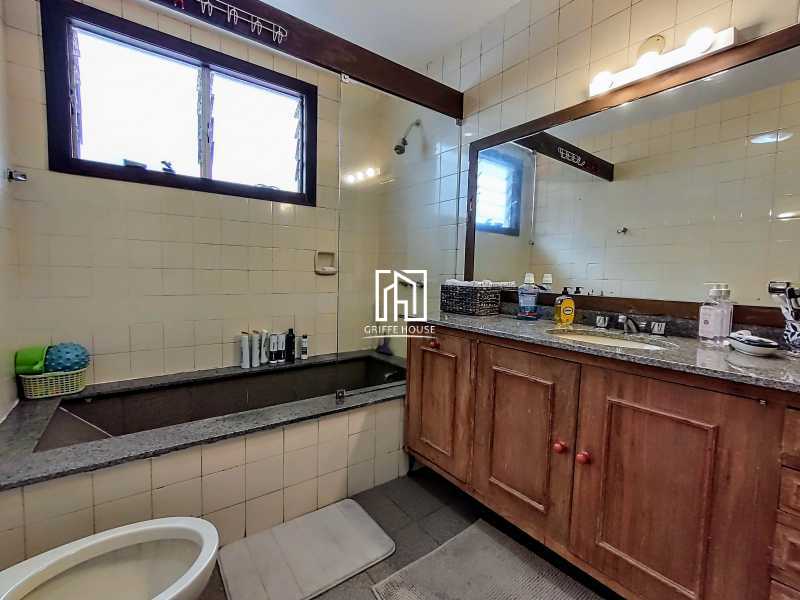 Banheiro social - Casa em Condomínio 5 quartos à venda Rio de Janeiro,RJ - R$ 2.500.000 - GHCN50080 - 23