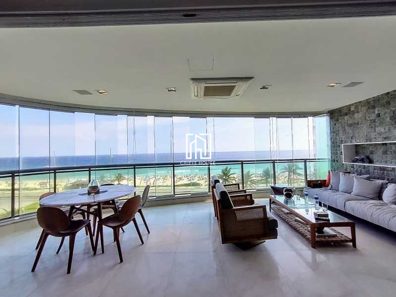 Varanda vista mar - Apartamento 3 quartos para venda e aluguel Rio de Janeiro,RJ - R$ 18.500.000 - GHAP30030 - 1