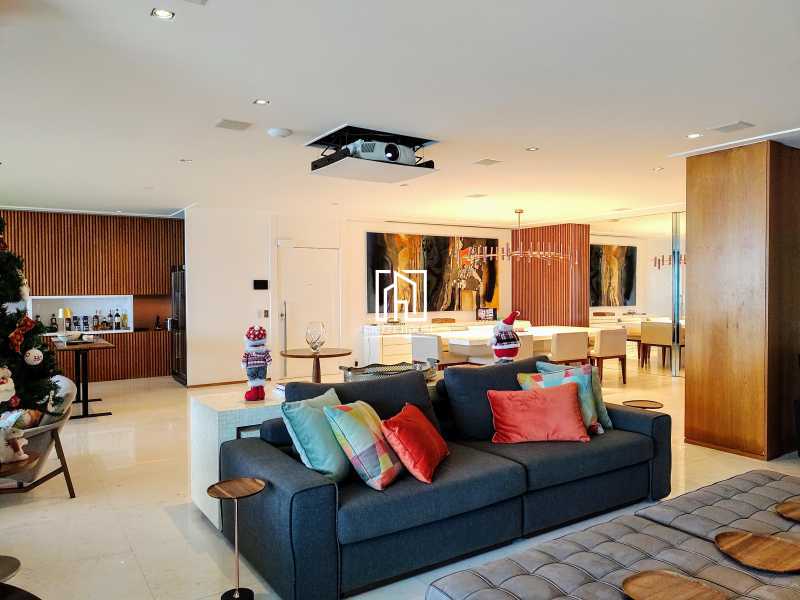 Sala de tv - Apartamento 3 quartos para venda e aluguel Rio de Janeiro,RJ - R$ 18.500.000 - GHAP30030 - 13