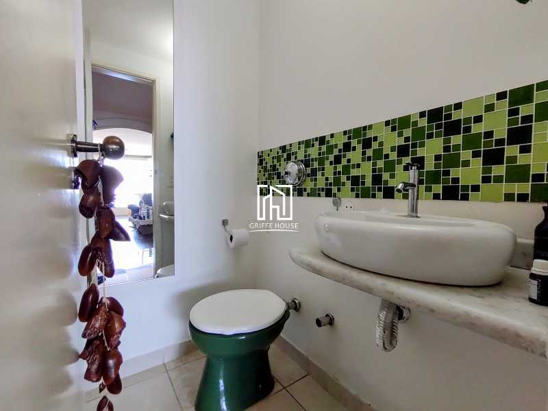 Lavabo - Apartamento 4 quartos para alugar Rio de Janeiro,RJ - R$ 13.000 - GHAP40032 - 10
