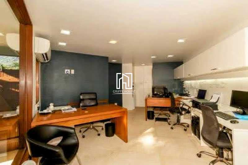 Escritório - Casa em Condomínio 6 quartos à venda Rio de Janeiro,RJ - R$ 9.800.000 - GHCN60031 - 19