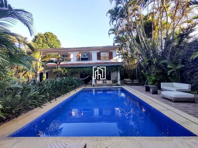 Fachada - Casa em Condomínio 5 quartos à venda Rio de Janeiro,RJ - R$ 6.500.000 - GHCN50143 - 4