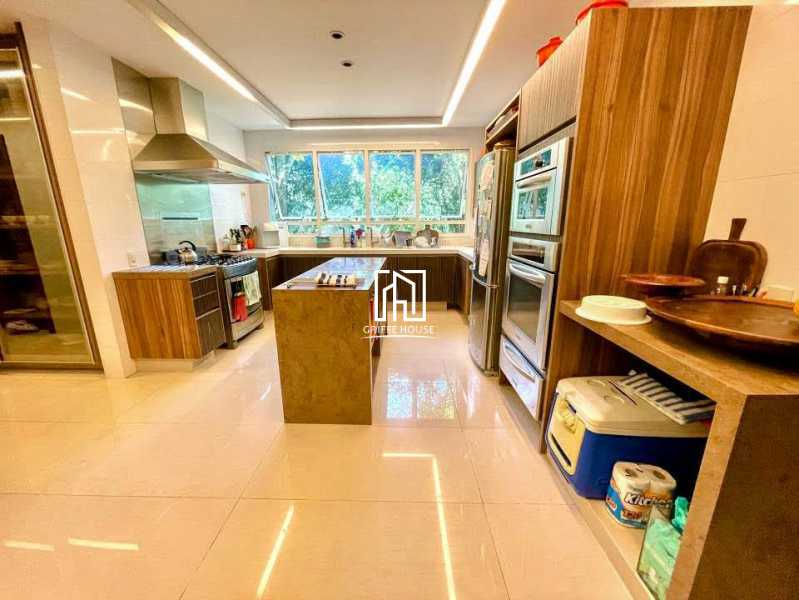 Cozinha - Casa em Condomínio 5 quartos à venda Rio de Janeiro,RJ - R$ 6.500.000 - GHCN50143 - 28