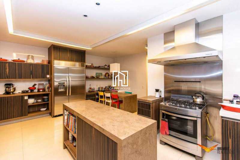 Cozinha - Casa em Condomínio 5 quartos à venda Rio de Janeiro,RJ - R$ 6.500.000 - GHCN50143 - 29