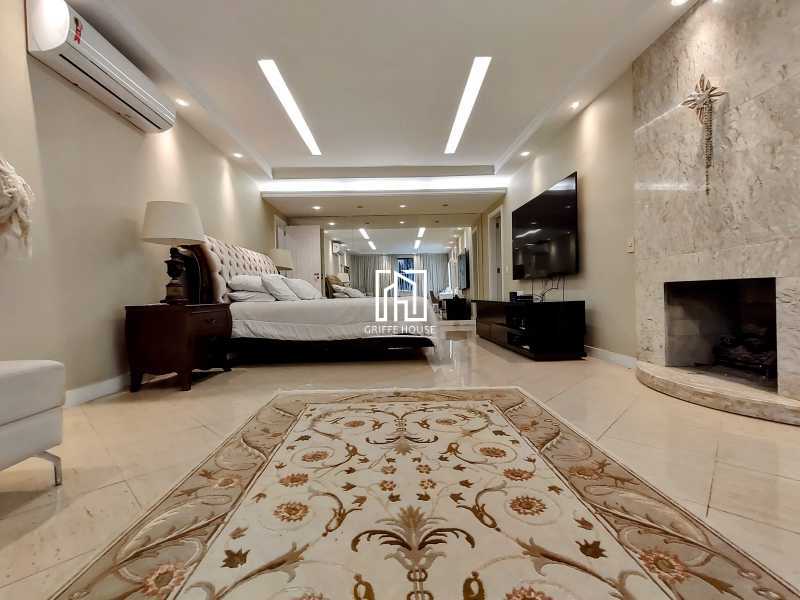 Suíte master - Casa em Condomínio 5 quartos para venda e aluguel Rio de Janeiro,RJ - R$ 4.600.000 - GHCN50145 - 22