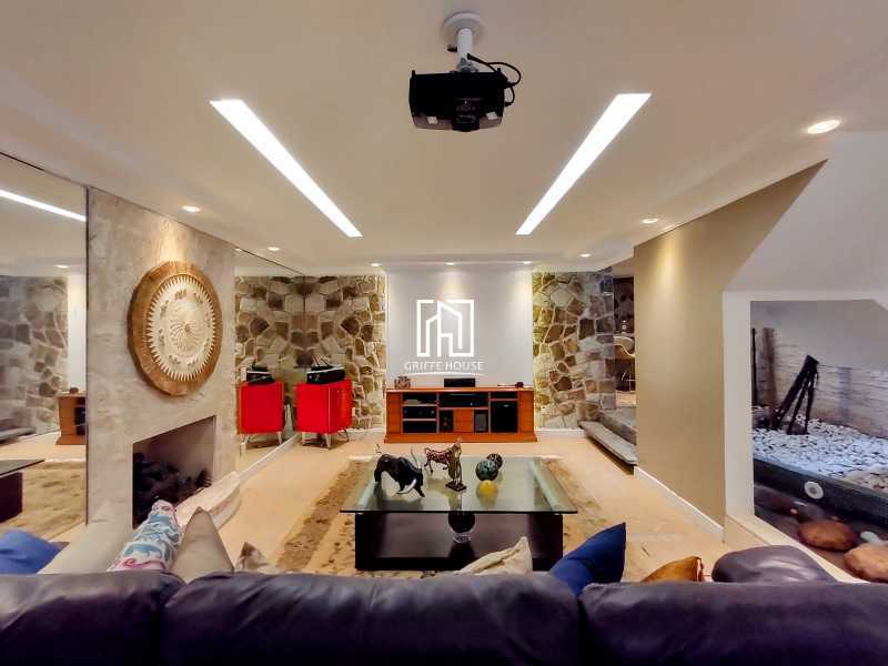 Home cinema - Casa em Condomínio 5 quartos para venda e aluguel Rio de Janeiro,RJ - R$ 4.600.000 - GHCN50145 - 27