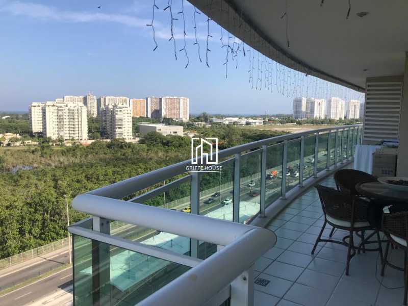 Vista 2 varanda - Apartamento 3 quartos à venda Rio de Janeiro,RJ - R$ 735.000 - GHAP30069 - 16
