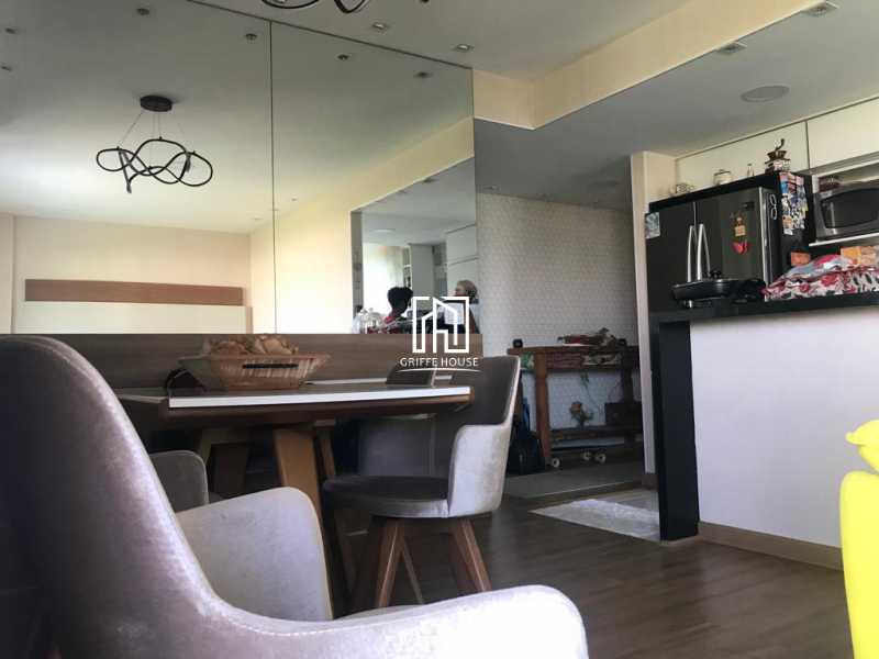 Integração a cozinha - Apartamento 3 quartos à venda Rio de Janeiro,RJ - R$ 735.000 - GHAP30069 - 20