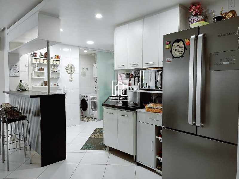 Cozinha americana - Apartamento 3 quartos à venda Rio de Janeiro,RJ - R$ 850.000 - GHAP30070 - 7