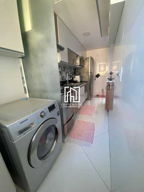 Lavanderia - Apartamento 3 quartos à venda Rio de Janeiro,RJ - R$ 580.000 - GHAP30071 - 8