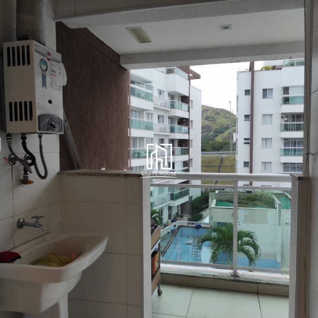 Área de serviço - Apartamento 1 quarto para alugar Rio de Janeiro,RJ - R$ 2.500 - GHAP10005 - 12