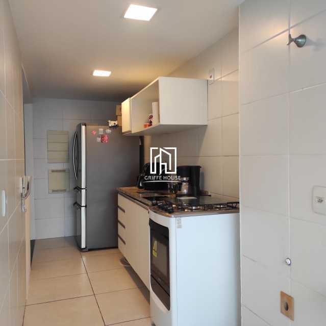 Cozinha com armários - Apartamento 1 quarto para alugar Rio de Janeiro,RJ - R$ 2.500 - GHAP10005 - 11
