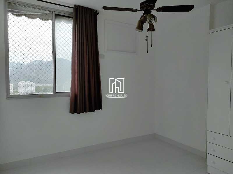 Quarto 2 com ventilador de tet - Apartamento 2 quartos à venda Rio de Janeiro,RJ - R$ 505.000 - GHAP20045 - 8