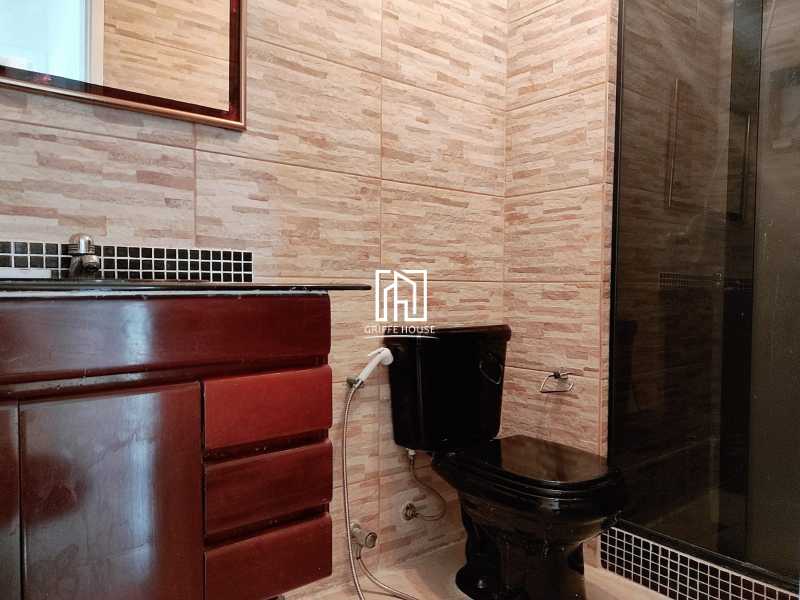Banheiro com armário - Apartamento 2 quartos à venda Rio de Janeiro,RJ - R$ 505.000 - GHAP20045 - 12