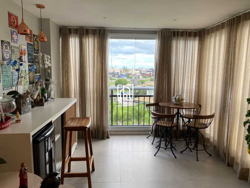 Varanda integrada a sala - Apartamento 4 quartos à venda Rio de Janeiro,RJ - R$ 1.150.000 - GHAP40048 - 5