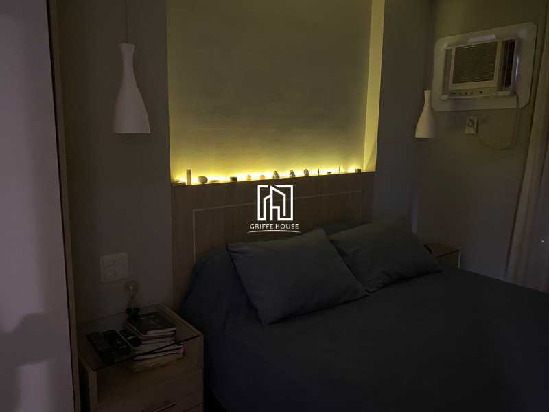 Iluminação quarto 2 - Apartamento 4 quartos à venda Rio de Janeiro,RJ - R$ 1.150.000 - GHAP40048 - 13