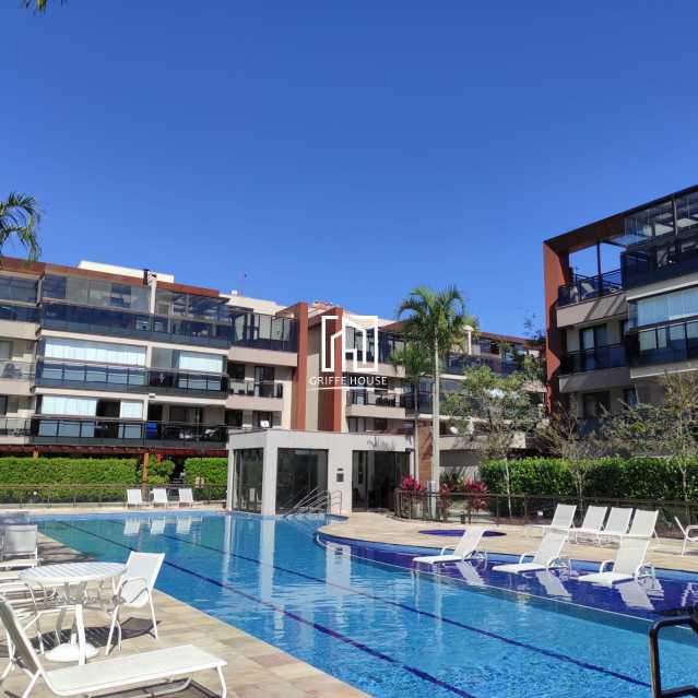 Área piscina - Apartamento à venda Avenida Aldemir Martins,Rio de Janeiro,RJ - R$ 550.000 - GHAP20048 - 1