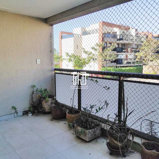 Varandão vista lazer - Apartamento à venda Avenida Aldemir Martins,Rio de Janeiro,RJ - R$ 550.000 - GHAP20048 - 14