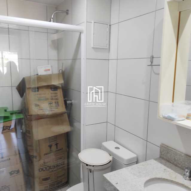 Banheiro social - Apartamento à venda Avenida Aldemir Martins,Rio de Janeiro,RJ - R$ 550.000 - GHAP20048 - 10