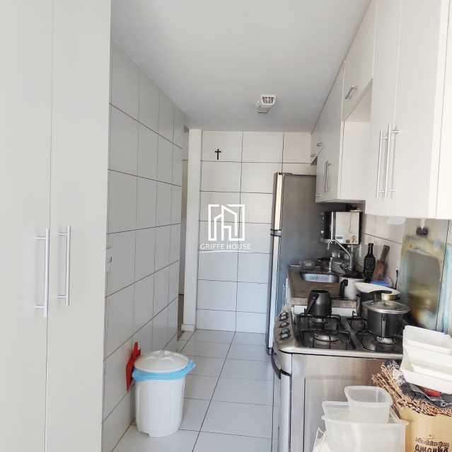 Cozinha - Apartamento à venda Avenida Aldemir Martins,Rio de Janeiro,RJ - R$ 550.000 - GHAP20048 - 16