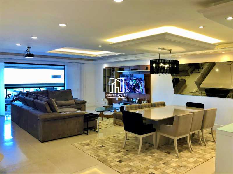 Sala Vista Hall - Apartamento 4 quartos para alugar Rio de Janeiro,RJ - R$ 20.000 - GHAP40054 - 3