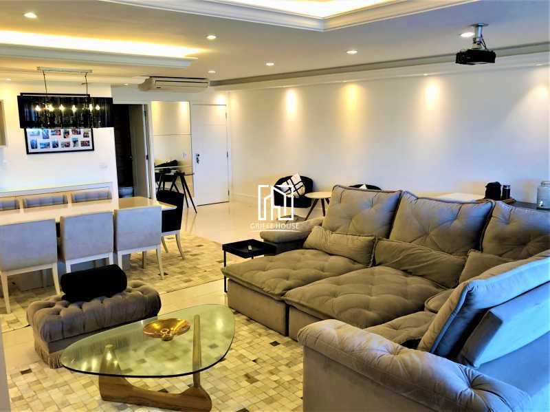 Vista Sala de Estar - Apartamento 4 quartos para alugar Rio de Janeiro,RJ - R$ 20.000 - GHAP40054 - 5