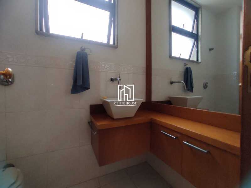 lavabo - Apartamento 4 quartos para alugar Rio de Janeiro,RJ - R$ 9.500 - GHAP40056 - 7