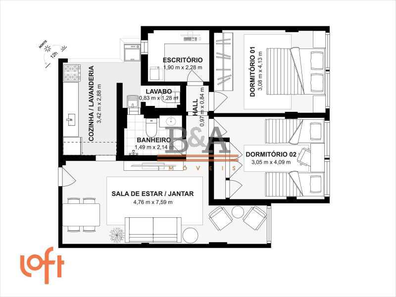 Apartamento à venda com 3 quartos, 70m² - Foto 27