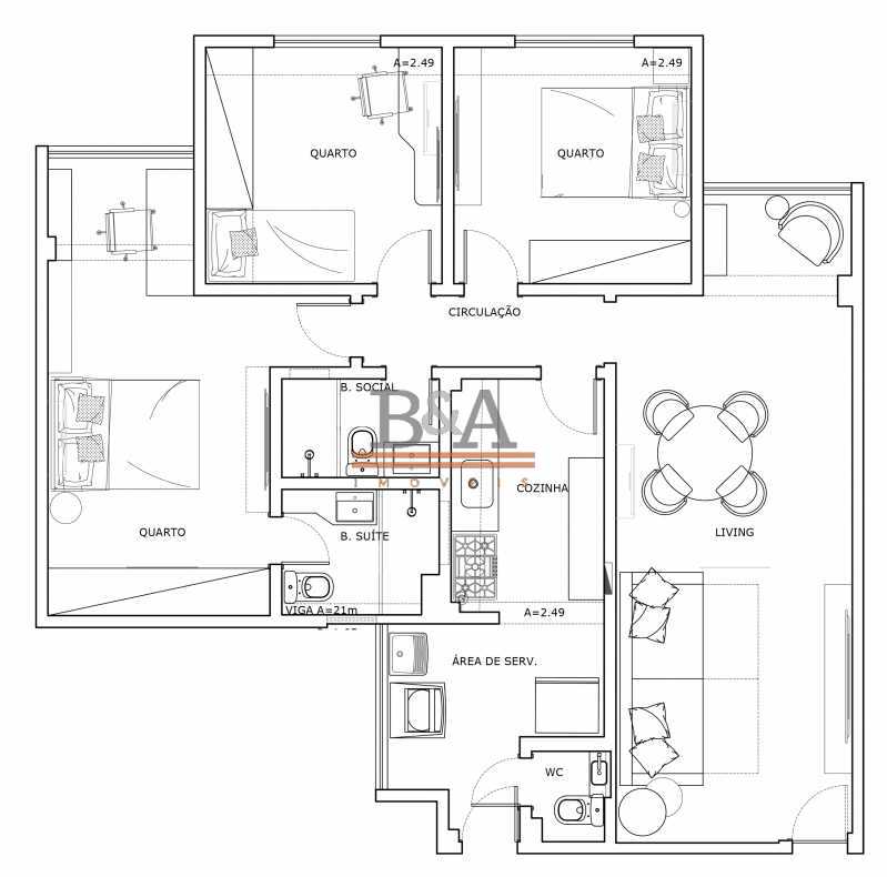 Apartamento à venda com 3 quartos, 90m² - Foto 14