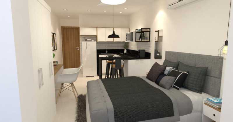 Apartamento à venda com 1 quarto, 25m² - Foto 4