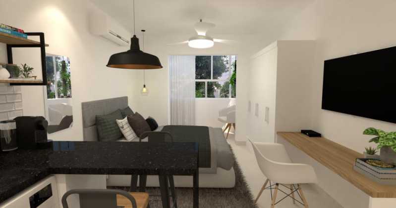 Apartamento à venda com 1 quarto, 25m² - Foto 1