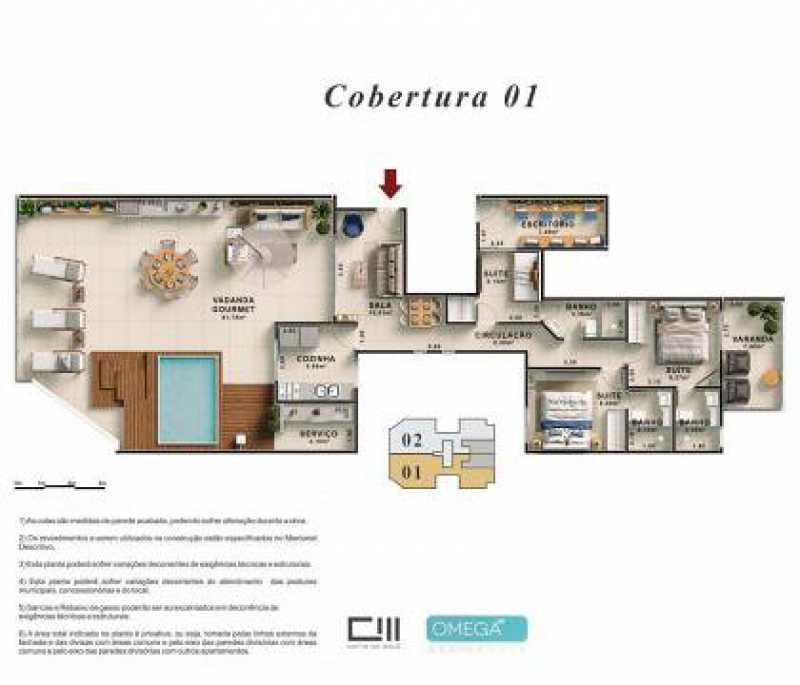 Cobertura à venda com 3 quartos, 187m² - Foto 11