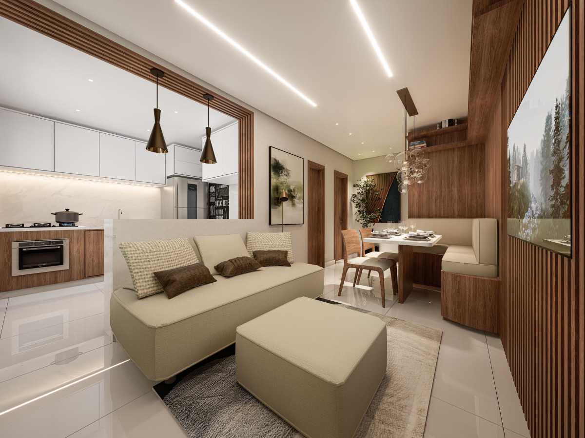 Apartamento à venda com 2 quartos, 45m² - Foto 1