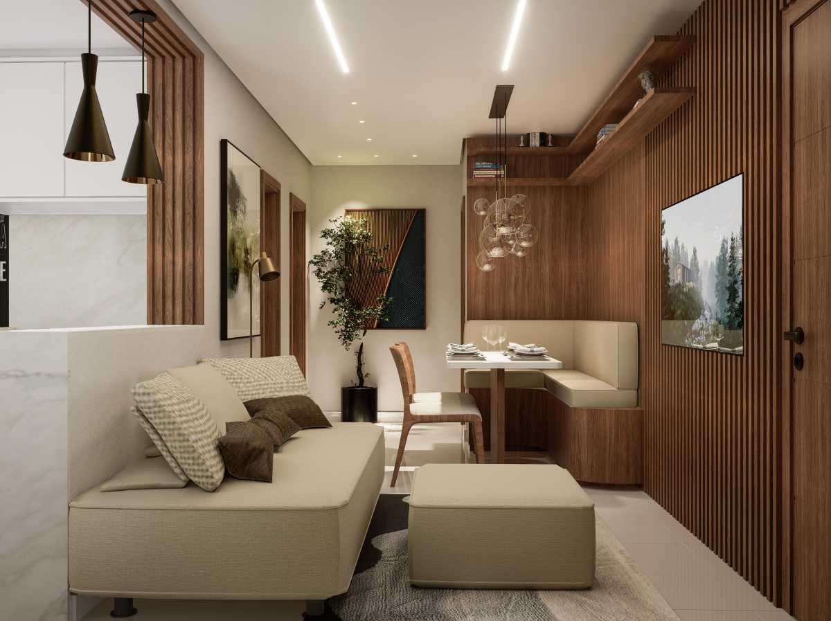 Apartamento à venda com 2 quartos, 45m² - Foto 2