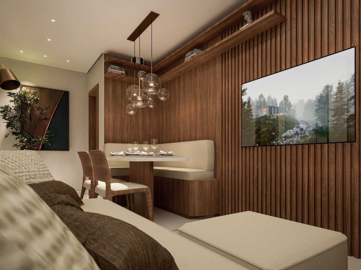 Apartamento à venda com 2 quartos, 45m² - Foto 3