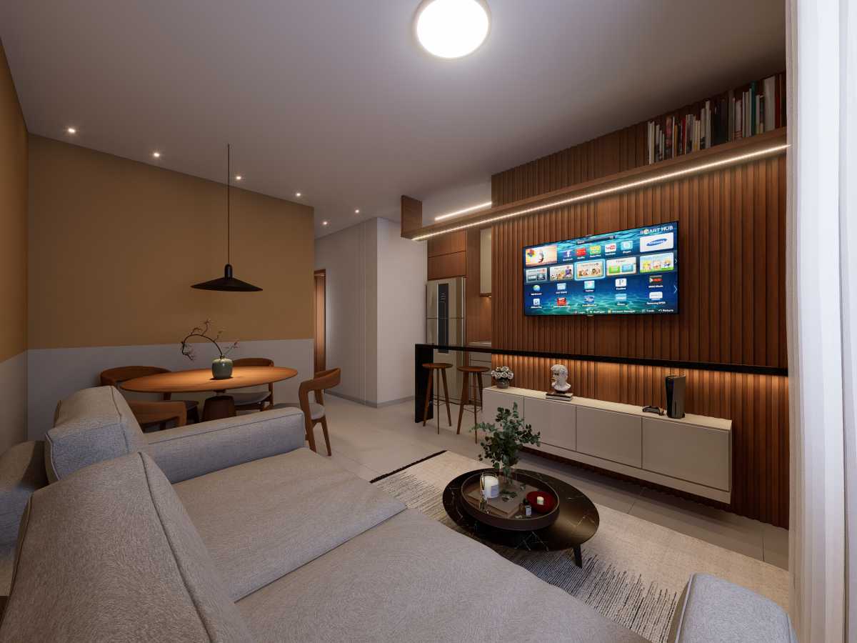 Apartamento à venda com 2 quartos, 48m² - Foto 2
