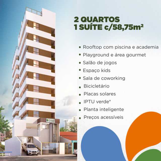 Apartamento à venda com 2 quartos, 58m² - Foto 14