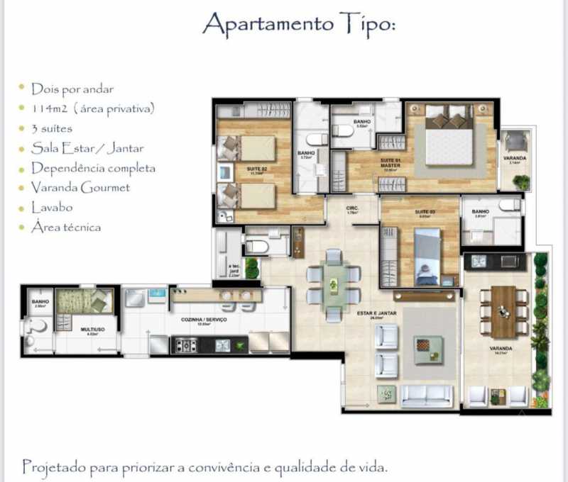 Apartamento à venda com 3 quartos, 114m² - Foto 12