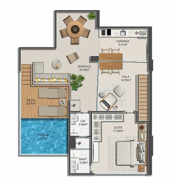 Apartamento à venda com 3 quartos, 90m² - Foto 19