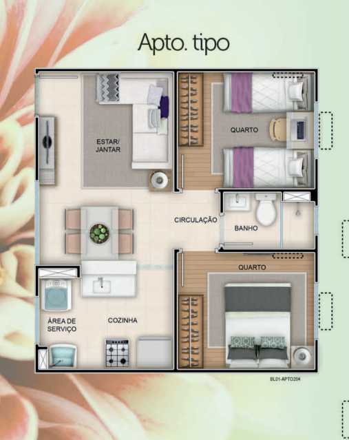 Apartamento, 2 quartos, 40 m² - Foto 10