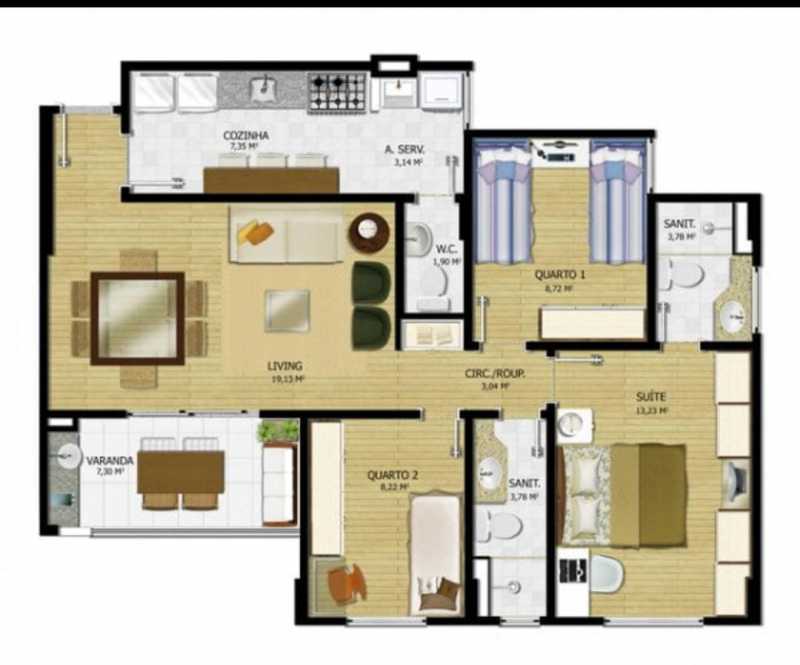 Apartamento, 3 quartos, 80 m² - Foto 12