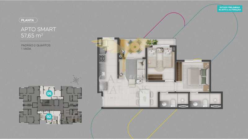 Apartamento, 3 quartos, 66 m² - Foto 8