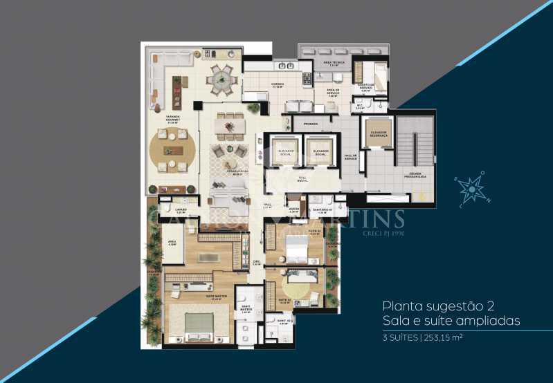 Apartamento à venda com 4 quartos, 253m² - Foto 9