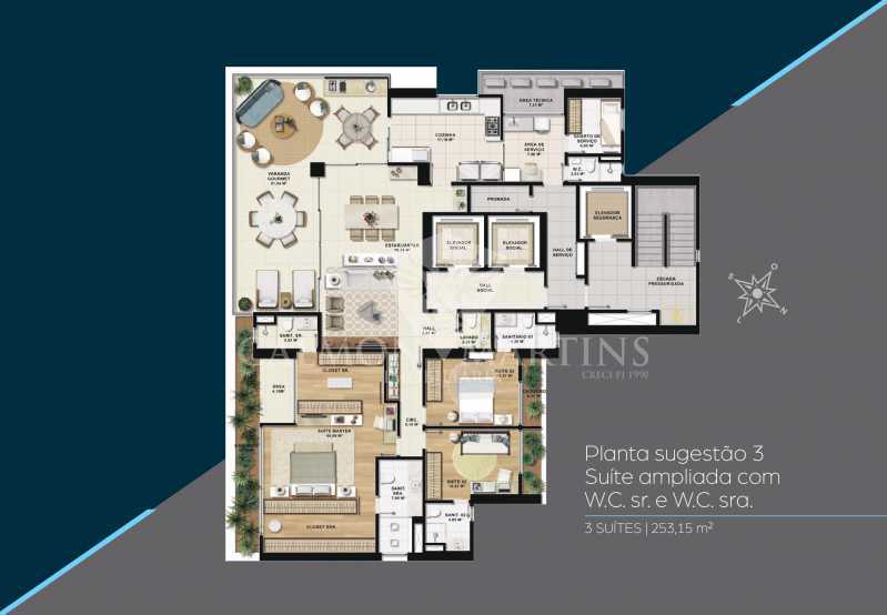 Apartamento à venda com 4 quartos, 253m² - Foto 10