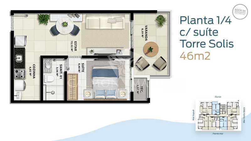 Apartamento à venda com 1 quarto, 43m² - Foto 16