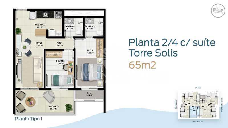 Apartamento à venda com 1 quarto, 43m² - Foto 17