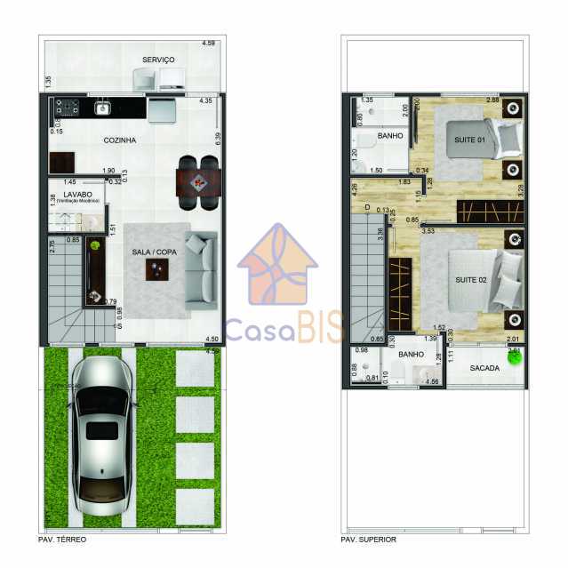 Casa à venda com 2 quartos, 66m² - Foto 11