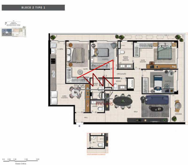 Apartamento à venda com 3 quartos, 115m² - Foto 21